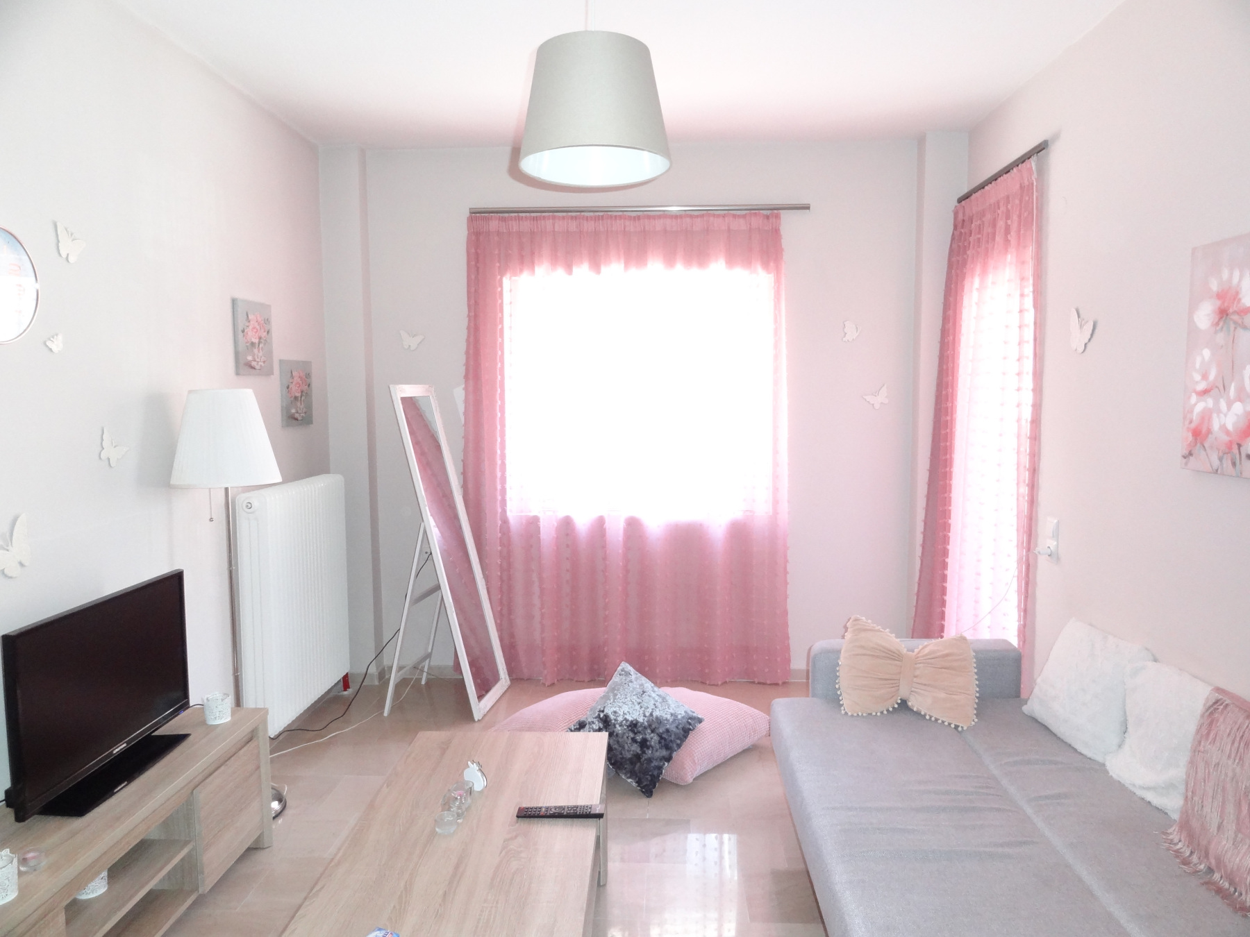 1 bedroom apartment for rent, 51 sq.m. 1st floor with parking near the KTEL station in Ioannina