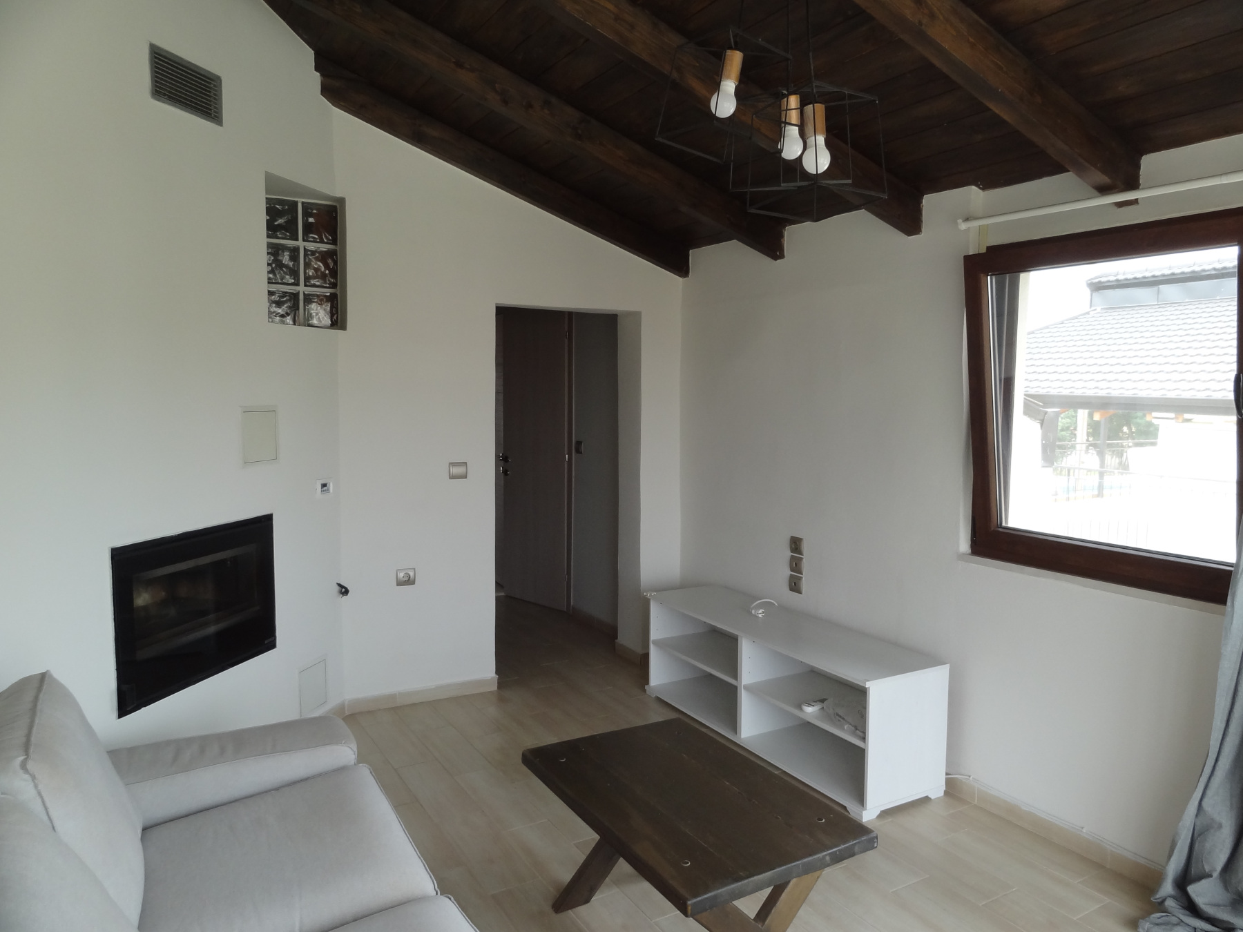 Furnished 1 bedroom apartment for rent - attic 60 sq.m. 2nd floor in Katsikas Ioannina